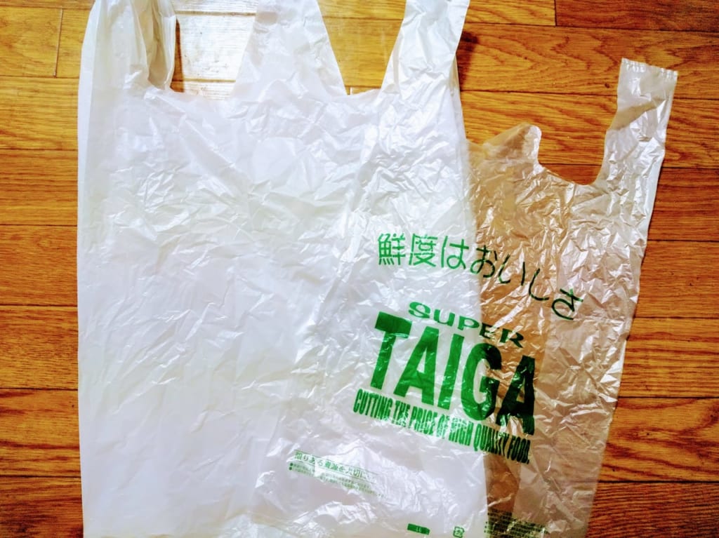 7月から有料化されたTAIGAのレジ袋