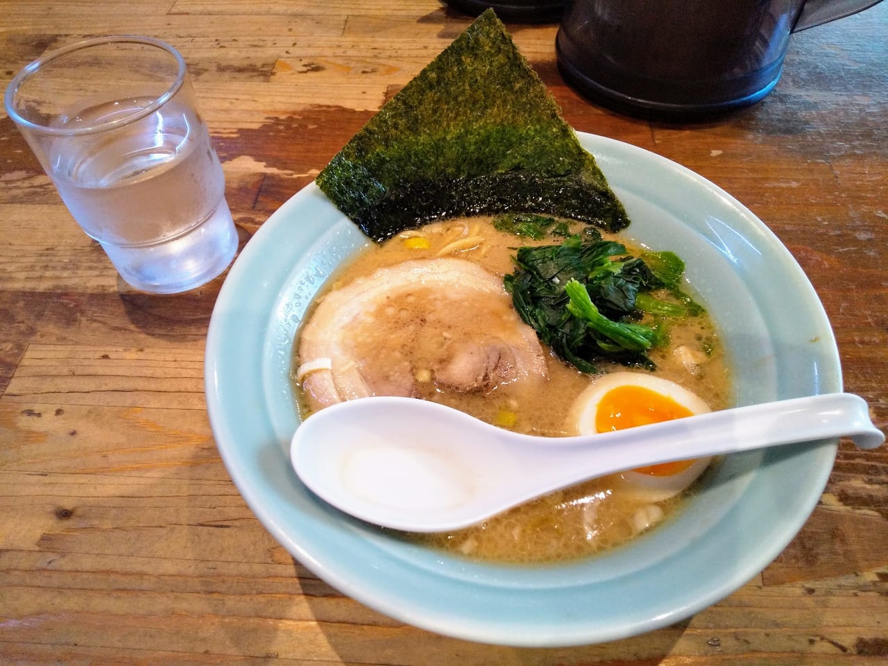 實家のハーフラーメン