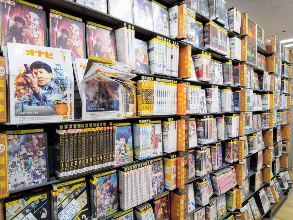 ゲオ中央林間店のレンタルDVD