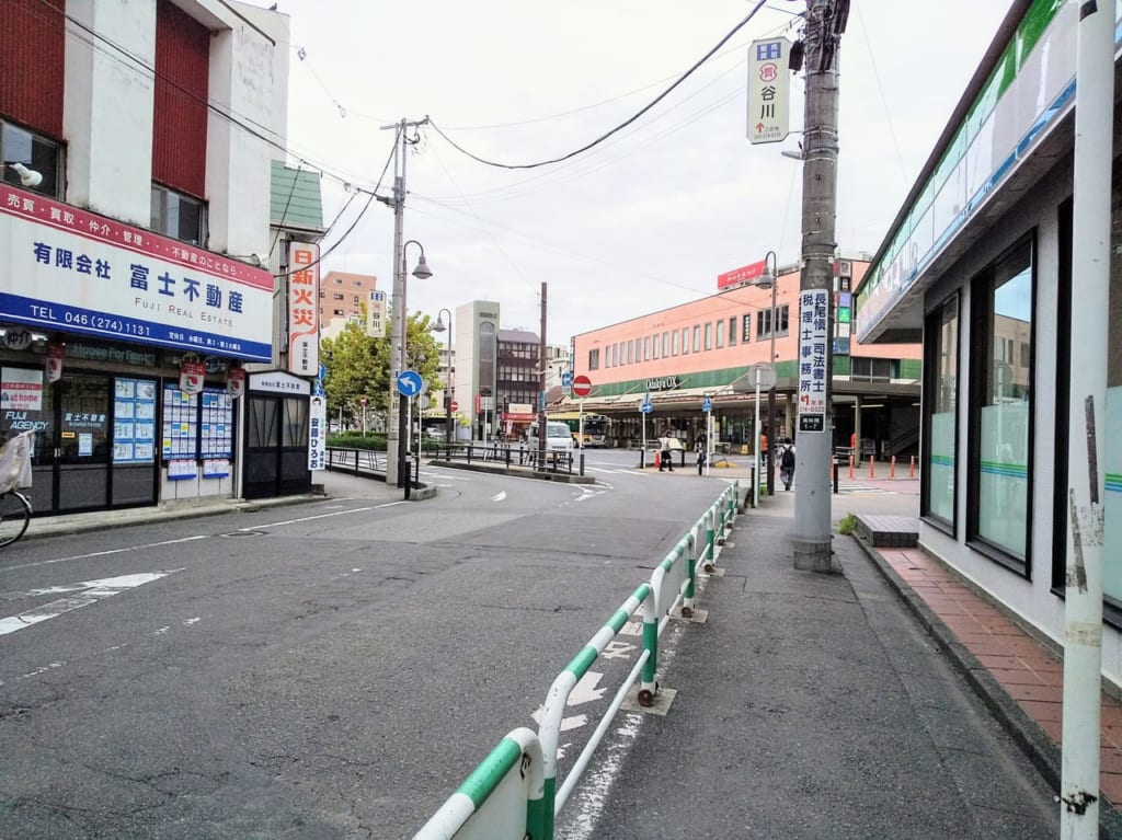 南林間西口駅前
