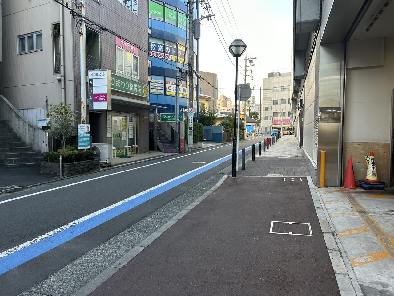 大和駅南口道路