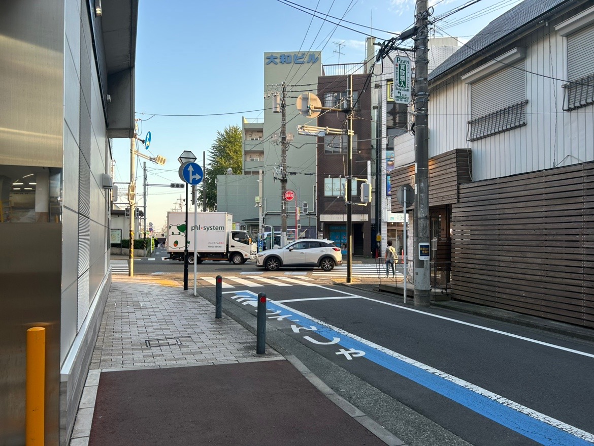 大和駅南口道路