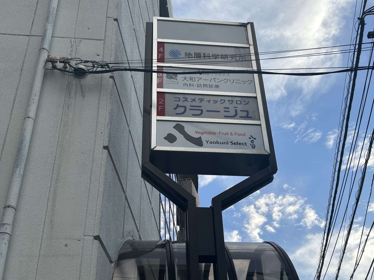 Yaokuni Select大和本店の看板