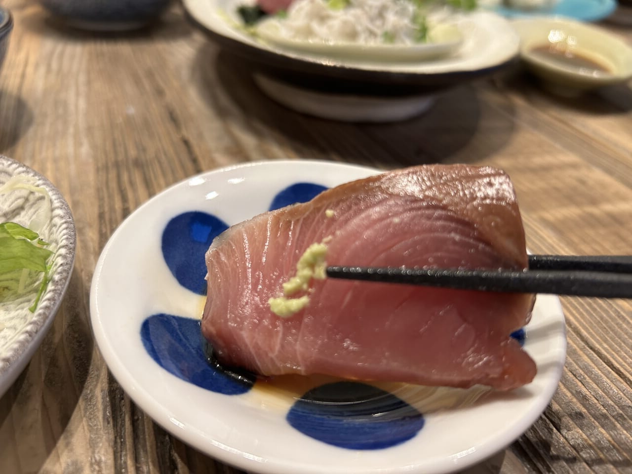 いまがわ食堂の刺身