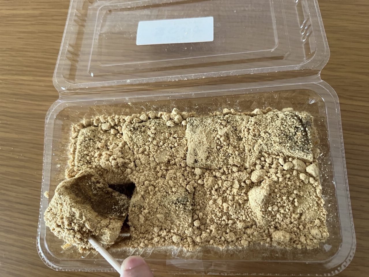 一茶のわらび餅2