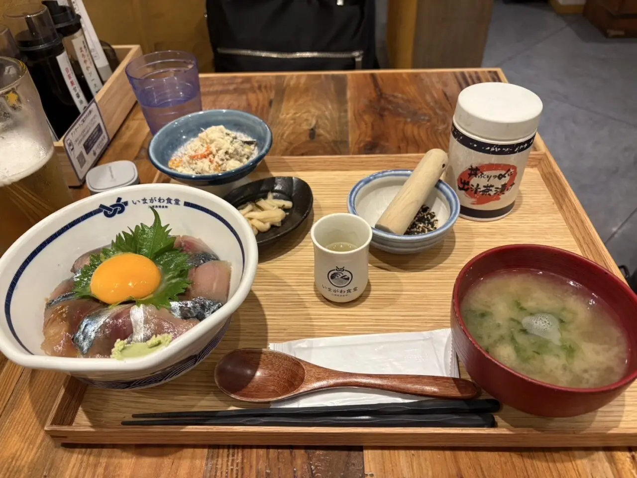 いまがわ食堂のごまさば丼